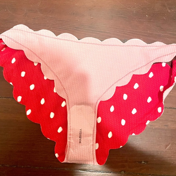 Marysia Scalloped polka dot Swimsuit Set - Picture 5 of 5